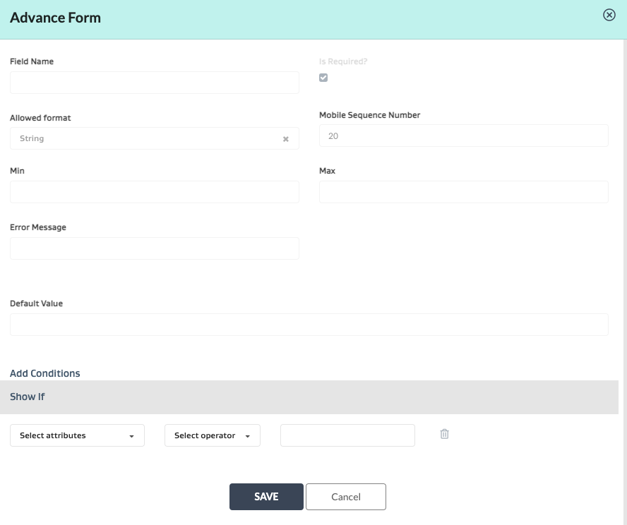 How do I setup a form?